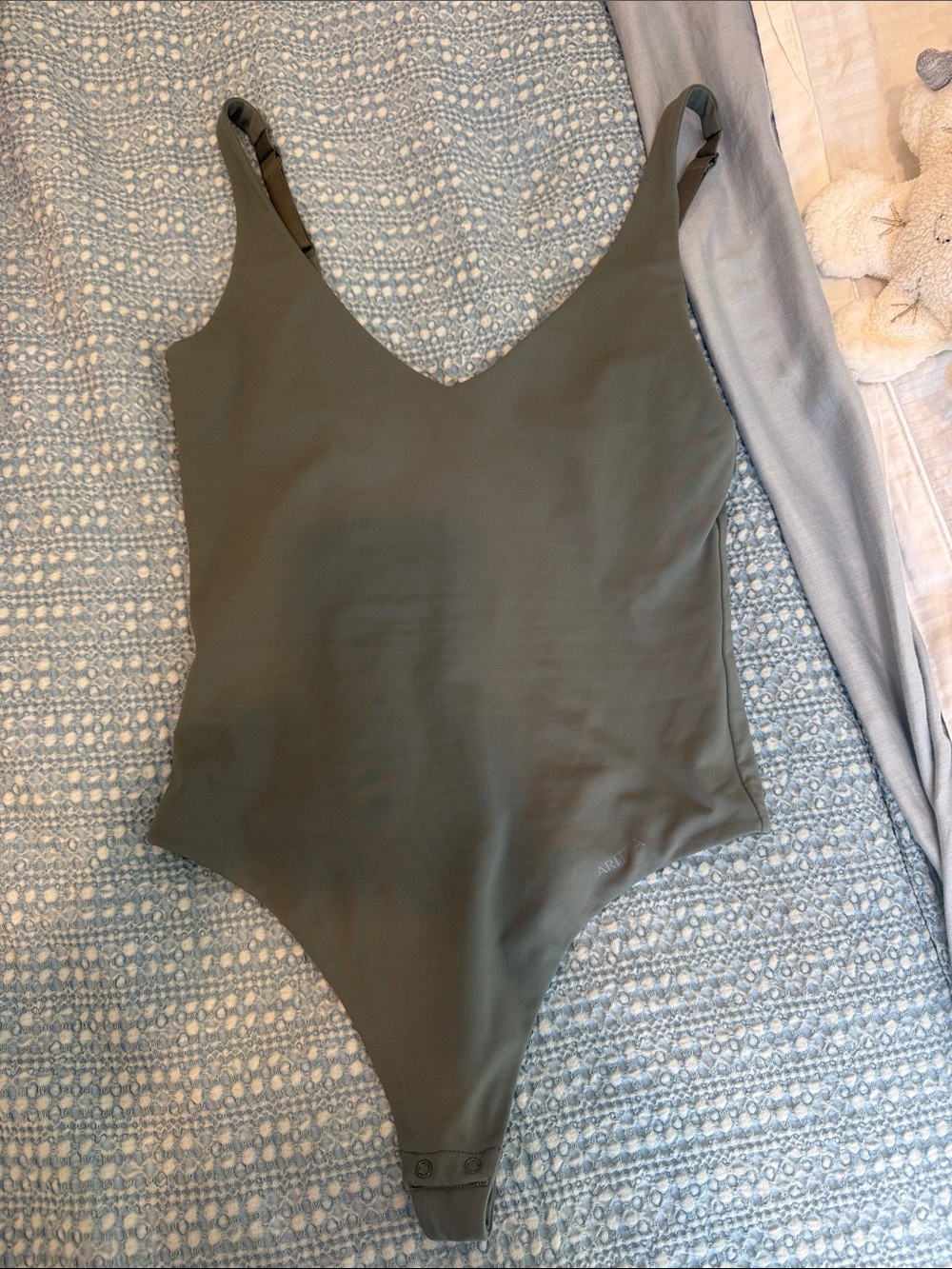 Olive Green One-Piece bodysuit
